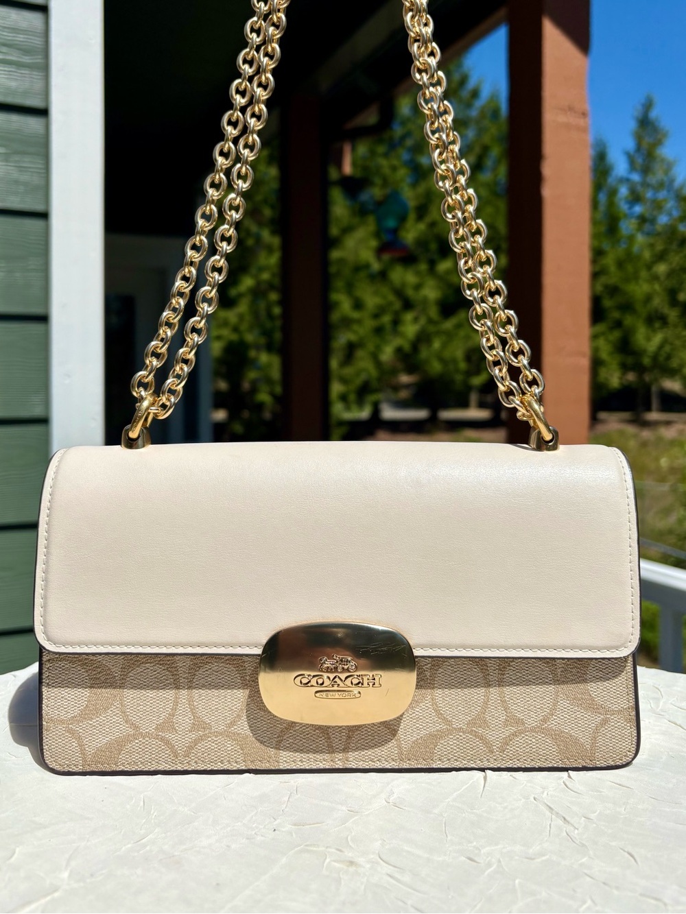 Eliza Flap Crossbody Bag In Signature Canvas CP009